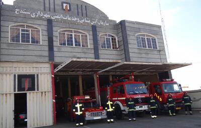 170 آتش نشان در سنندج آماده مقابله با حوادث چهارشنبه سوری