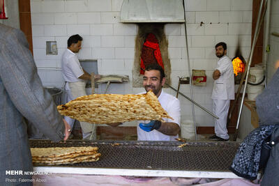 افزایش ساعات پخت ۱۹۸واحد بربری وسنگک در شهر زنجان طی ماه رمضان