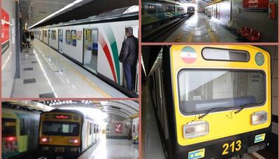نقص فنی قطار در خط دو متروی تهران