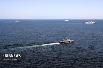 رزم‌ناوهای روسیه و چین وارد آب‌های ایران شدند [+تصاویر] | پایگاه خبری تحلیلی انصاف نیوز
