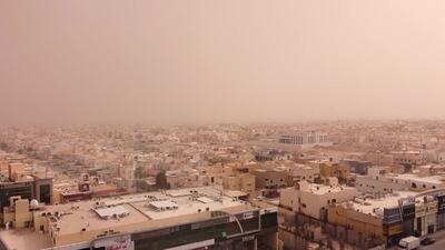 (ویدئو) طوفان شن پایتخت عربستان را درنوردید