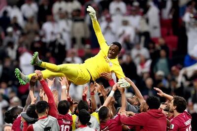 ترس دروازه بان تیم ملی قطر از شوت جهانبخش؛  گفتم تمام شد!