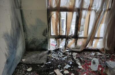 اولین تصاویر از ساختمان تخریب شده بر اثر انفجار مواد محترقه | ببینید