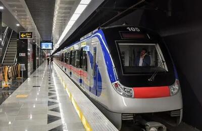نقص فنی قطار در خط دو مترو تهران