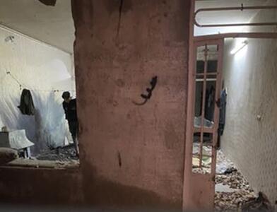 تخریب منزل مسکونی در پی انفجار مواد محترقه در روستای اسماعیل‌آباد مشهد