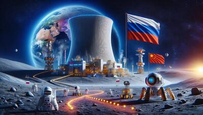 روسیه و چین تا سال 2035، بدون دخالت انسان در ماه رآکتور هسته‌ای می‌سازند