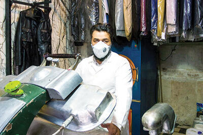 بازار سرد خشکشویی‌ها در شب عید