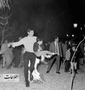 تصاویر دیده‌نشده از چهارشنبه‌سوری ۶۰ سال پیش تهران!