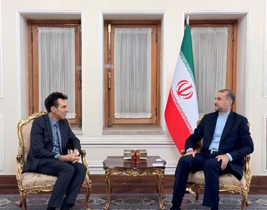 دیدار خداحافظی سفیر ایتالیا در ایران با امیرعبداللهیان