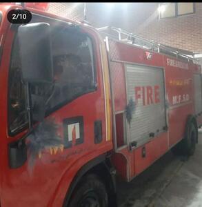 وقوع ۱۶ مورد حریق مرتبط با چهارشنبه‌سوری در مشهد/آسیب به یک خودروی آتش‌نشانی