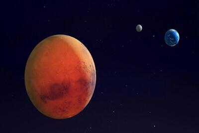 گرانش مریخ هر ۲.۴ میلیون سال اقیانوس‌های زمین را تکان می‌دهد