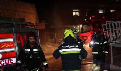 امدادرسانی به ۴۱ حریق و حادثه توسط آتش‌نشانان اصفهان