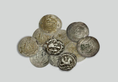 ۷ سکه تاریخی دوره ساسانی در شهر اراک کشف و ضبط شد