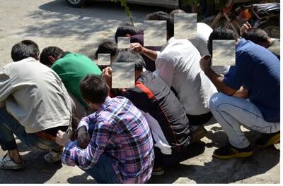 دستگیری ۱۸ معتاد متجاهر و یک شرور چاقوکش در ساری