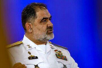 دریادار ایرانی به فرمانده کل ارتش پیام داد