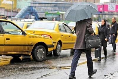 بارش باران و رعد و برق در تهران | رویداد24