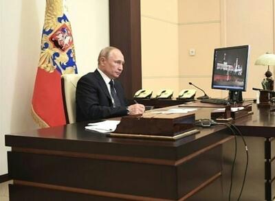 ببینید / رأی‌ دادن آنلاین پوتین در انتخابات ریاست‌جمهوری روسیه