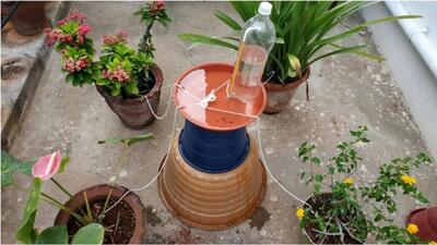 (ویدئو) نحوه ایجاد یک سیستم آبیاری قطره ای برای آب دادن به گل ها در ایام تعطیلات