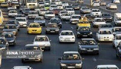 وضعیت ترافیکی محورهای منتهی به بهشت زهرا (س) در آخرین جمعه سال