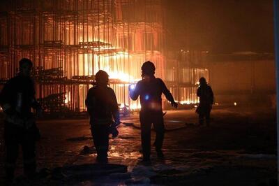 حادثه هولناک آتش سوزی برای هتل ۱۵ طبقه میدان ونک