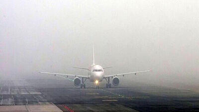 شرایط جوی هوا دو پرواز تهران-خرم‌آباد را لغو کرد