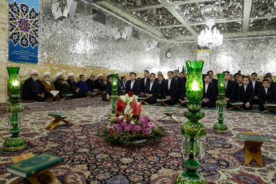 گزارش تصویری: محفل قرآنی در حرم امام رضا(ع) | خبرگزاری بین المللی شفقنا