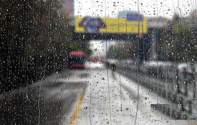 فیلم| بارش باران شدید در تهران