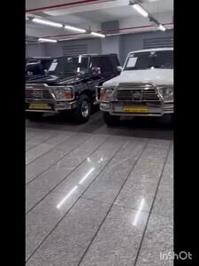 (ویدئو) کشف یک پارکینگ جادویی در تهران با خودروهای بهشتی