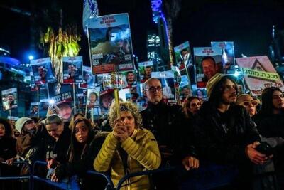 تظاهرات صهیونیست‌ها علیه کابینه نتانیاهو در تل‌آویو