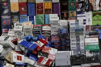 کشف میلیاردی سیگار قاچاق در تهران | ده ها کارتن سیگار خارجی با این مارک ها