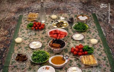 ایفوگرافیک/ خوراکی‌های مناسب برای ماه مبارک رمضان