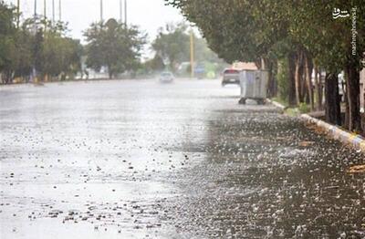 فیلم/ بارش سیل‌آسای باران در اهواز
