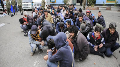 جمع آوری ۱۱۰معتاد متجاهر در اصفهان
