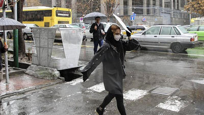 تهران زیر رگبار باران در آغاز سال جدید + جزئیات هواشناسی پایتخت در روزهای آینده