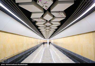 آیین بهره‌برداری از سه ایستگاه جدید متروی تهران- عکس خبری تسنیم | Tasnim