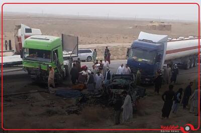 59 کشته و زخمی در تصادف رانندگی در افغانستان