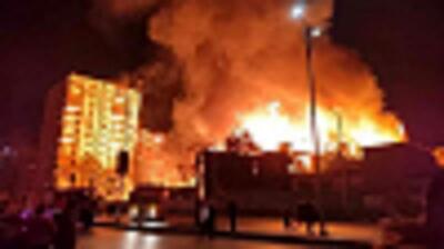 آتش‌سوزی قدیمی‌ترین استودیو‌ تولید فیلم جهان عرب در قاهره را ویران کرد+ فیلم