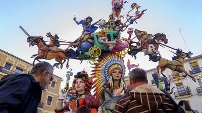 ویدیوها. جشنواره فالاس والنسیا؛ زمانی که عروسک‌ها شهر را پر می‌کنند