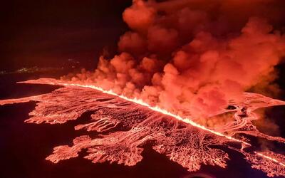 اعلام وضعیت اضطراری در ایسلند در پی چهارمین فوران آتشفشان