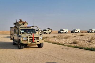 استقرار نیروهای حشد شعبی عراق در شرق استان صلاح‌الدین
