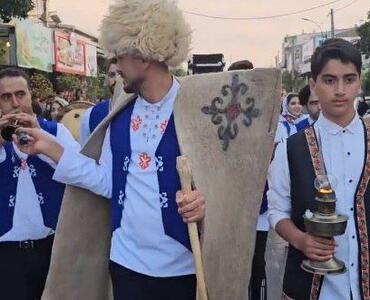 فیلمی از یک جشن نوروزی در ارومیه