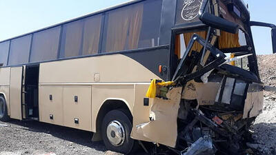 تصادف خونین کارگران یک کارخانه در خاورشهر + وضعیت مصدومان