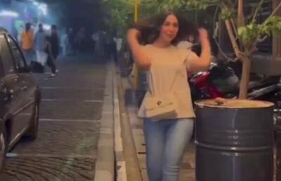 سیر شبانه هنرپیشه‌های زن عراقی در تهران بدون حجاب