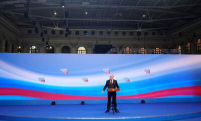 پوتین؛ برنده بی‌رقیب انتخابات/ زلنسکی: او «مست قدرت» است