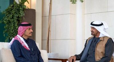 جزئیات دیدار و رایزنی امیر قطر و وزیر خارجه امارات