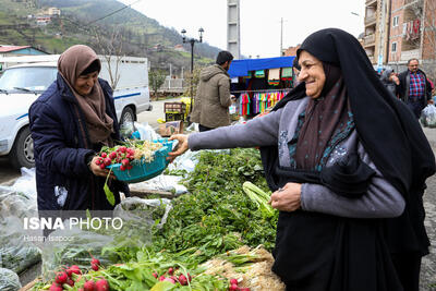 بازار محلی سوادکوه - استان مازندران