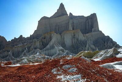 کوه‌های مینیاتوری چابهار همچون تکه‌ای از مریخ در سیستان و بلوچستان