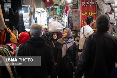 گزارش تصویری از دیدنی‌های بازار شب عید تهران