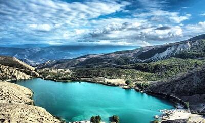 مکان های دیدنی مازندران / دریاچه ولشت کلاردشت ، جادوی طبیعت در دل کوه