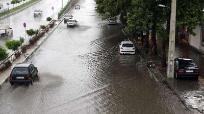 بارش‌های شدید و احتمال وقوع سیل در پنج استان